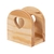 Kit 15 Porta Guardanapos De Papel Coração Mesa Posta Madeira - loja online