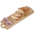 Tábua para servir frios pães doces retangular com ramekin porta molho ou geleias 50ml cada colorido