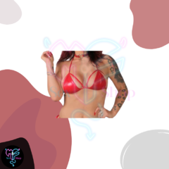 Corpiño de vinilo - comprar online