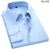 Plus Large Size 8XL 7XL 6XL 5XL 4XL Slim Fit Mens Business Casual Long Sleeved S - loja online