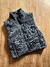 Chaleco leopard print gris
