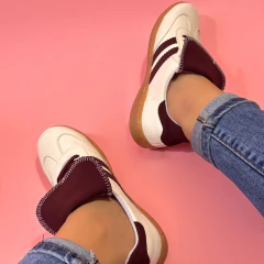 TENIS SOFÍA VINO - comprar en línea