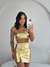 Conjunto Metalizado Top e Saia Curta - comprar online
