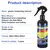 Restaurador de couro plástico do carro, Voltar para Black Gloss, Produtos de limpeza do carro, Restaurador de couro, Auto Polish, Reparação na internet
