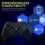 QRD Spark-N5 Controlador sem fio para PS4, PS4, PS3, PS2, IOS, Android, PC, Efeito Hall, Luzes LED de 9 cores, Efeito de vibração, Gamepad - Talking shop