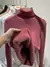Imagem do Camisola de gola alta com veludo forrado feminino, pulôver super tricotado, tops finos, camisa de inverno, malha, engrossar, quente, elegante, novo