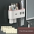 Magnetic Adsorption Toothbrush Holder Waterproof Storage Box 2/3/4 Cup Toothpast - loja online