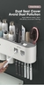 Magnetic Adsorption Toothbrush Holder Waterproof Storage Box 2/3/4 Cup Toothpast - Loja Santana