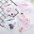 Imagem do Babador Infantil de algodão Modelo Cachecol Kit com 04 Unidades