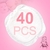 Protetor de seios para lactação combo com 40 peças - comprar online