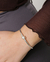 Bracelete aro prata