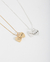 Colar 2 corações personalizado - comprar online