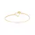 Bracelete coracao vazado dourado - personalize - comprar online