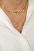 Colar cordão baiano com fecho boia dourado