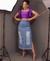 Saia Jeans destróide