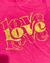 T-shirt love - comprar online