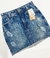 Mini saia jeans