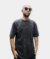 Remera Oversize Lavada Negro - comprar online