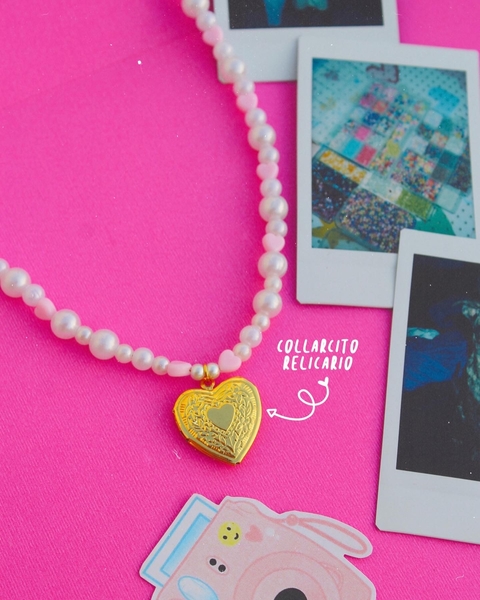 collarcito Relicario Aesthetic