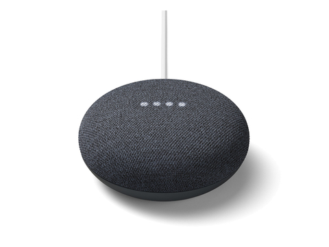 GOOGLE NEST MINI 2DA GEN CHARCOAL NEGRO - GOOGLE ASSISTANT
