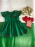 Vestido Infantil Quebra-Nozes Verde