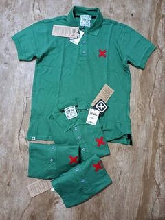 Camiseta TXC Gola polo Verde - comprar online