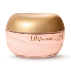 Creme Acetinado Hidratante Corporal Boticário Lily Tradicional 250 g - NL Cosméticos e Acessórios