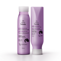 Kit Natura Tododia Amora e Óleo de Coco Shampoo + Condicionador Cachos e Crespos