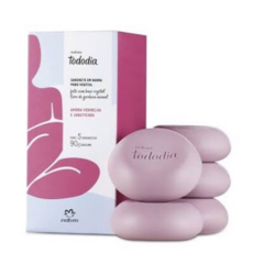 Sabonete Em Barra Natura Tododia 5 x 90 g Todas Fragrâncias - loja online