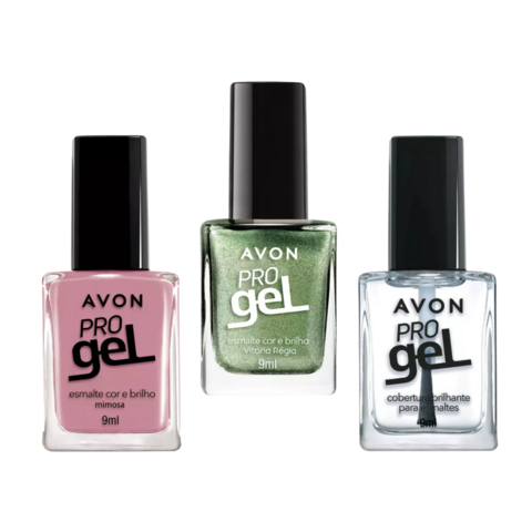Esmalte Pro Gel Avon Cor e Brilho 9 ml