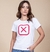 Camiseta slim custom bordada 50966 - comprar online