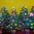 mini arvore de natal em feltro