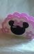 porta guardanapo minnie rosa e vermelha