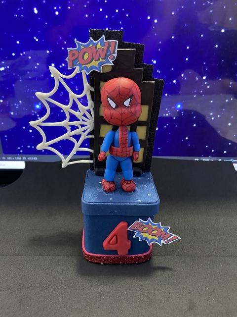 Caixinha personalizada homem aranha