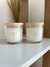 Dupla de Velas - Padrinho e Madrinha ou Rótulo Personalizado 200g (cada)