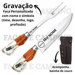 Kit Churrasco 10" Cabo Híbrido Munição Brasil