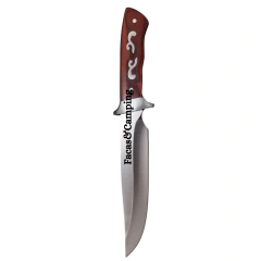 Faca Artesanal para Churrasco com Guarda em Aço Inox na internet