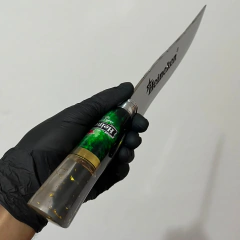 Picanheira 10" Baletão Heineken Com Folha De Ouro na internet