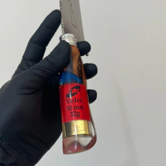 Picanheria 10'' Vazada Baletão de 12 Vermelho - Facas e Camping