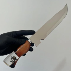Faca 9'' Cowboy Personalizada Lâmina com Abridor