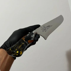 Faca 10'' Jato Cabo Híbrido Folha De Ouro - comprar online