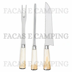 Kit Churrasco 10" Cabo De Osso - comprar online