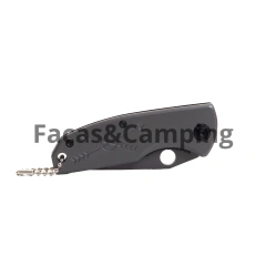 Mini Canivete Prata de Aço Inox - Facas e Camping