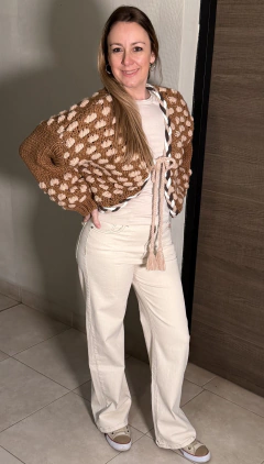 Saco de lana artesanal. 2 colores - comprar online