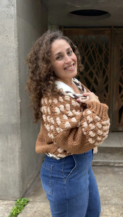 Saco de lana artesanal. 2 colores - comprar online