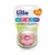 Chupeta Lillo Soft 100% silicone 0-6 meses Rosa