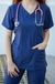 Scrub Mescla Stretch - Blue Jeans - comprar online