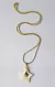 Corrente com pingente madre folheado Ouro 18 k - comprar online