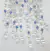 Lustre cristal acrílico com detalhe cristais azul boreal - comprar online
