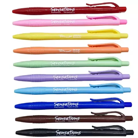 Caneta Perfumada Click Sensations 0.7mm - NewPen